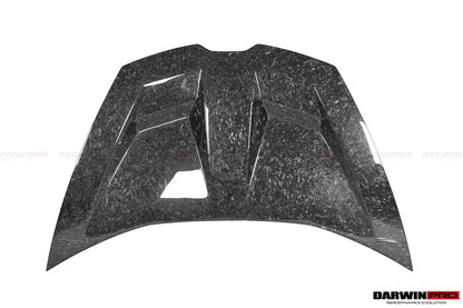 2015-2021 Lamborghini Huracan LP610/LP580/EVO BKSS Style Carbon Fiber Hood - DarwinPRO Aerodynamics