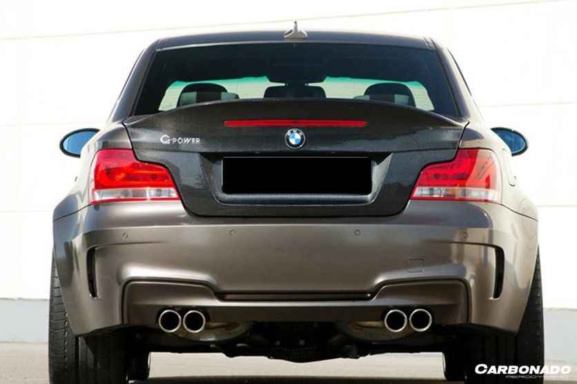 2008-2013 BMW 1 Series E82 & 1M CLS Style Trunk - Carbonado