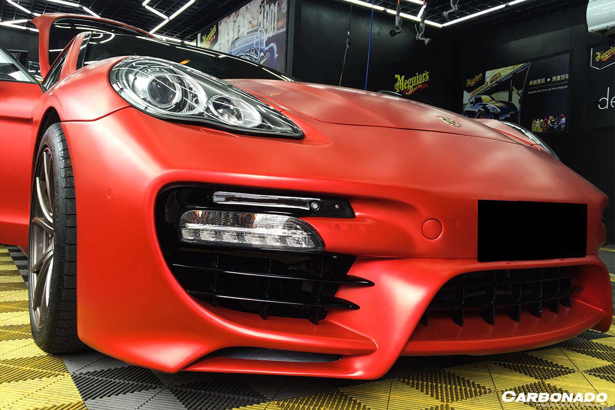 2010-2013 Porsche Panamera 970.1 CAT Style Front Bumper - Carbonado Aero