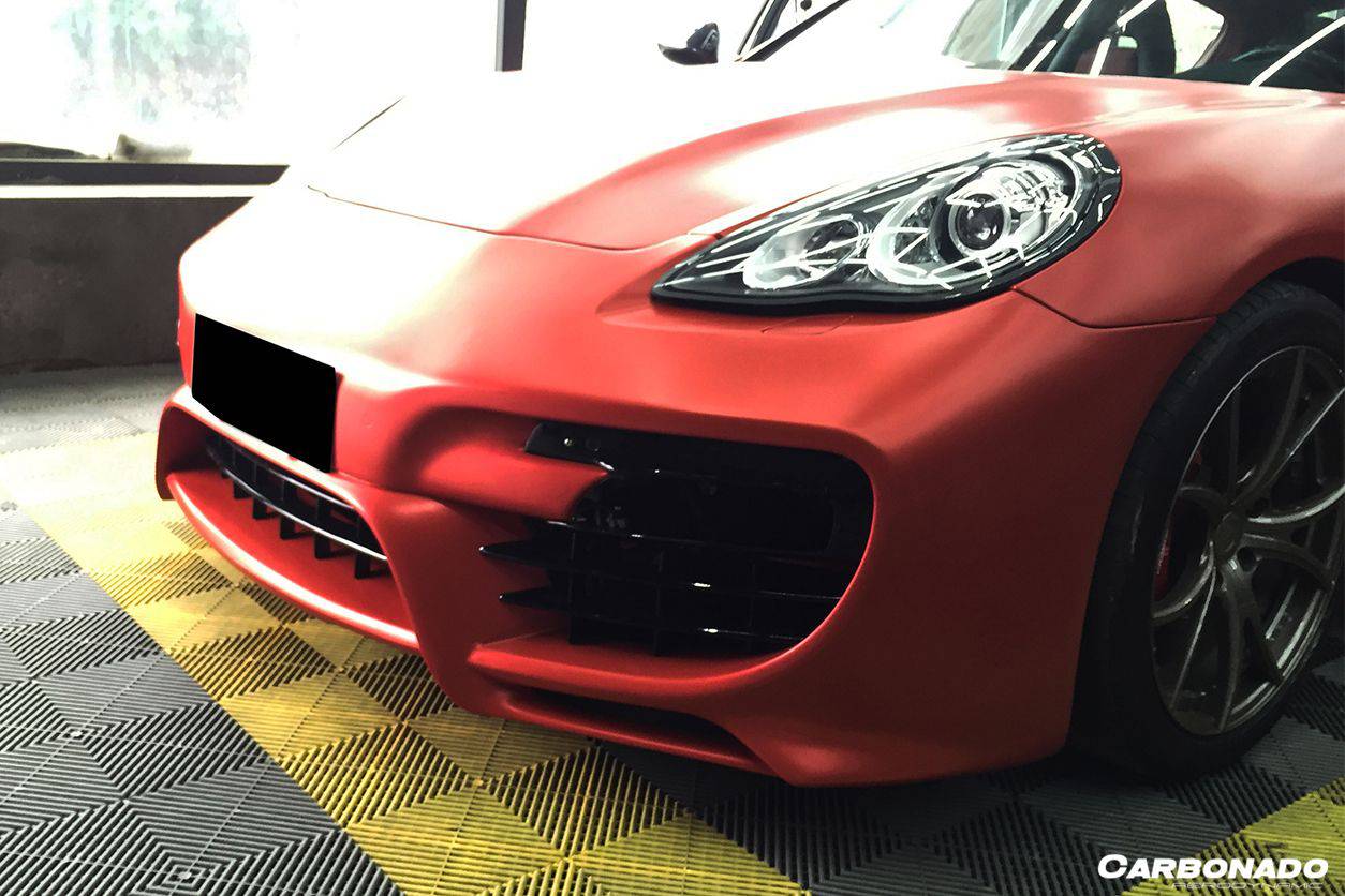 2010-2013 Porsche Panamera 970.1 CAT Style Front Bumper - Carbonado Aero