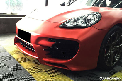2010-2013 Porsche Panamera 970.1 CAT Style Front Bumper - Carbonado Aero