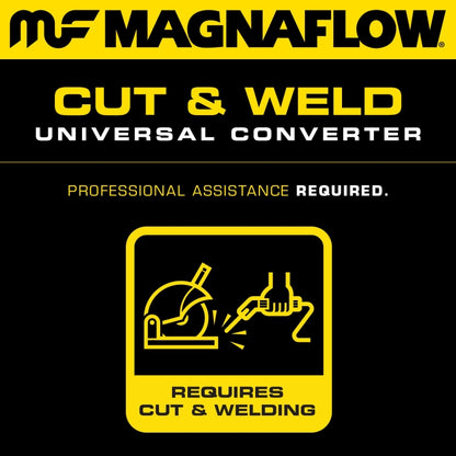 MagnaFlow Universal Catalytic Converter 3 inch OBDII Rear