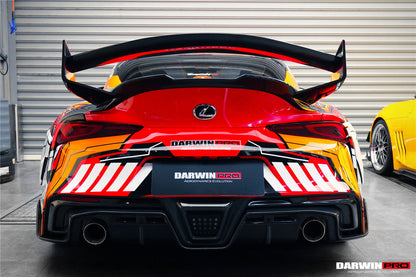 2019-UP Toyota GR Supra (J29/DB) A90 A91 BKSSII Style Carbon Fiber Wing - DarwinPRO Aerodynamics