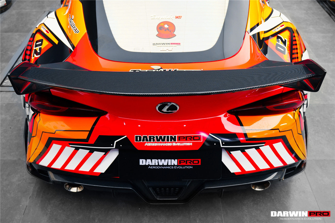 2019-UP Toyota GR Supra (J29/DB) A90 A91 BKSSII Style Carbon Fiber Wing - DarwinPRO Aerodynamics