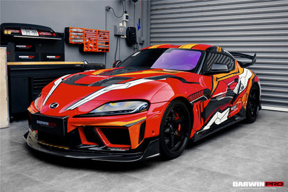 2019-UP Toyota GR Supra (J29/DB) A90 A91 BKSSII Style Carbon Fiber Hood - DarwinPRO Aerodynamics