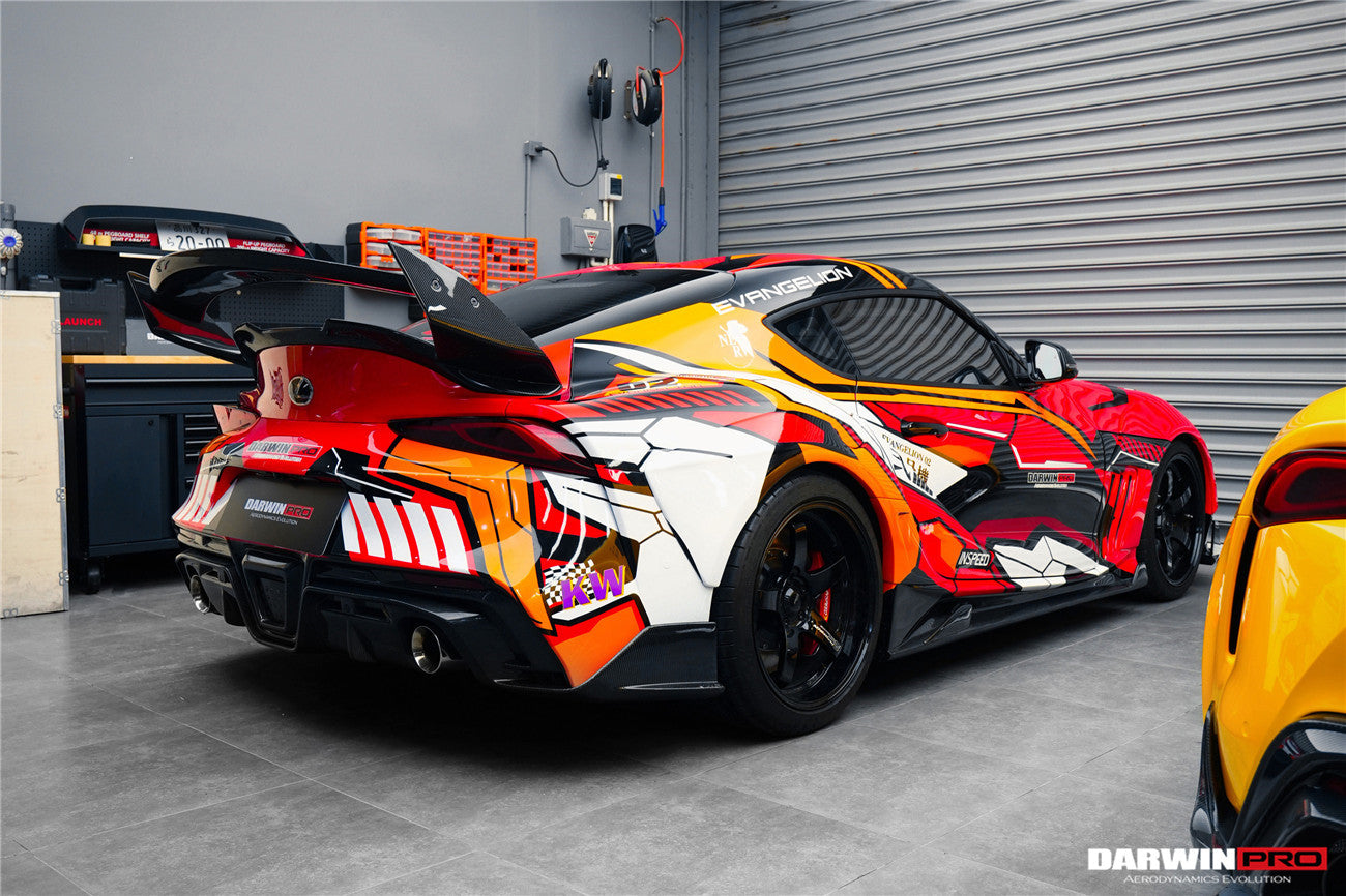 2019-UP Toyota GR Supra (J29/DB) A90 A91 BKSSII Style Carbon Fiber Wing - DarwinPRO Aerodynamics