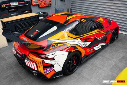 2019-UP Toyota GR Supra (J29/DB) A90 A91 BKSSII Style Carbon Fiber Wing - DarwinPRO Aerodynamics