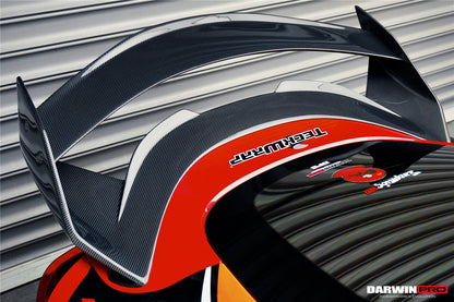 2019-UP Toyota GR Supra (J29/DB) A90 A91 BKSSII Style Carbon Fiber Wing - DarwinPRO Aerodynamics