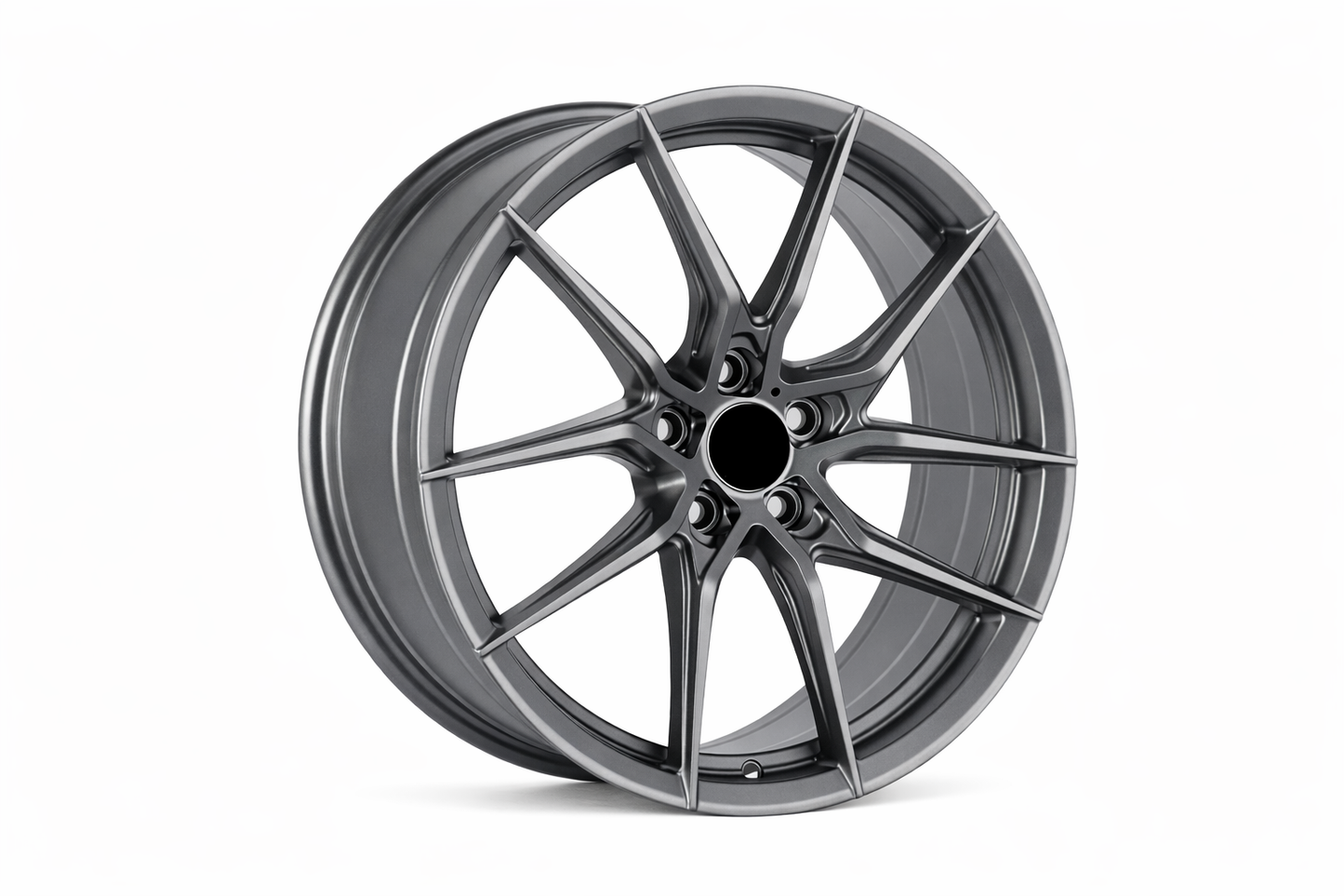 E007 Satin Gunmetal 17x7.5 ET37 5.114 - Square Set (4 Wheels)