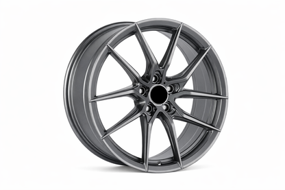 E007 Satin Gunmetal 17x7.5 ET37 5.114 - Square Set (4 Wheels)