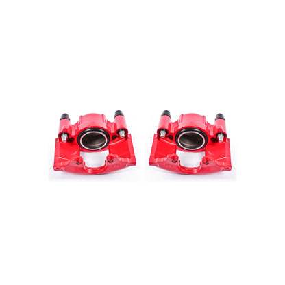Power Stop 90-93 Cadillac Commercial Chassis Front Red Calipers w/o Brackets - Pair
