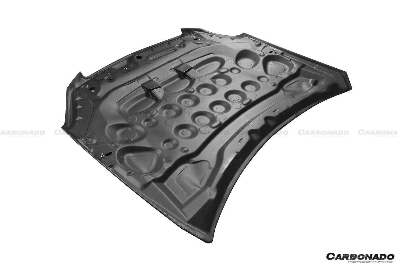 2012-2014 Mercedes Benz W204 C63 AMG BK Style hood - Carbonado Aero