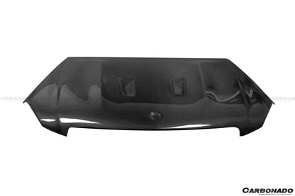 2012-2014 Mercedes Benz W204 C63 AMG BK Style hood - Carbonado Aero