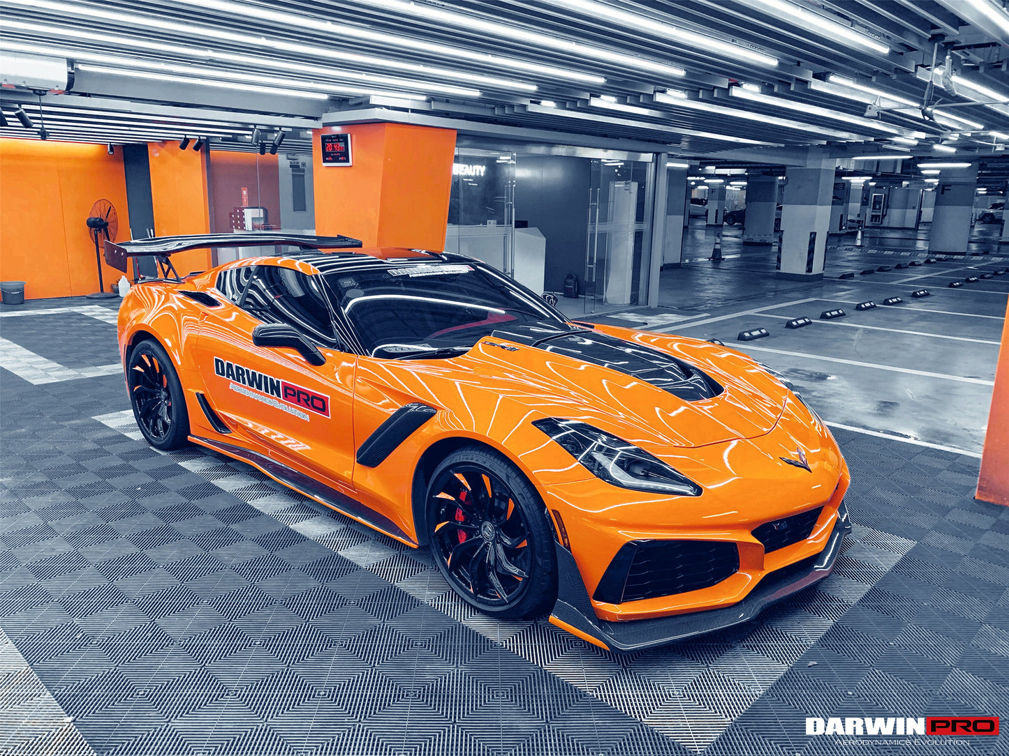 2013-2019 Corvette C7 Z51  ZR1-Style Front Conversion Body Kit - DarwinPRO Aerodynamics
