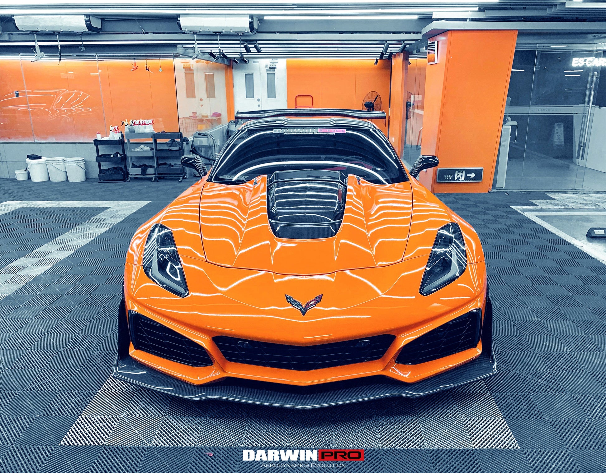 2013-2019 Corvette C7 Z51  ZR1-Style Full Body Kit - DarwinPRO Aerodynamics