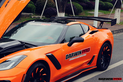2013-2019 Corvette C7 Z06 Z51 Grandsport Style Rear Quarter Panel Vents - DarwinPRO Aerodynamics
