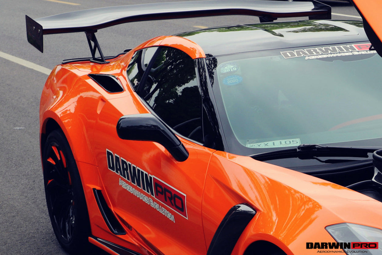 2013-2019 Corvette C7 Z06 Z51 Grandsport Style Rear Quarter Panel Vents - DarwinPRO Aerodynamics