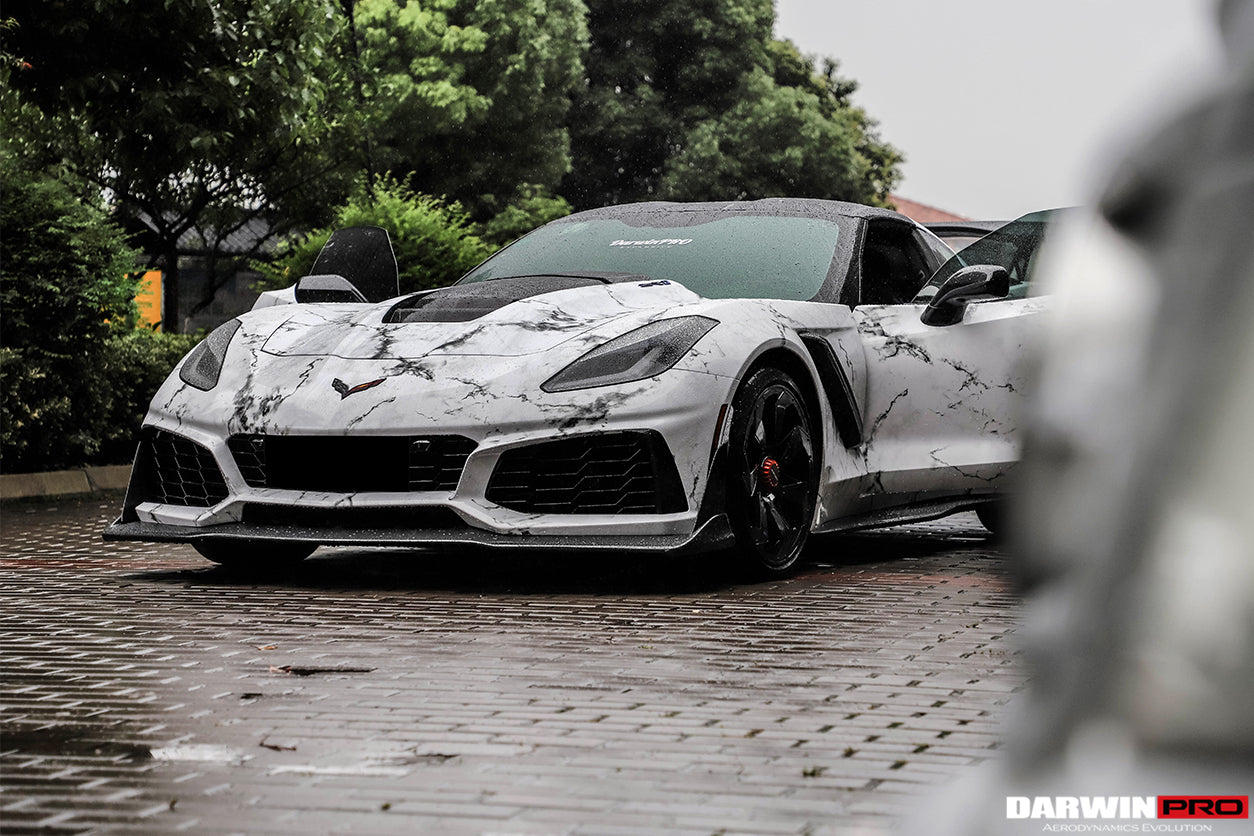 2013-2019 Corvette Z06 Grandsport ZR1 Style Front Set Body Kit - DarwinPRO Aerodynamics