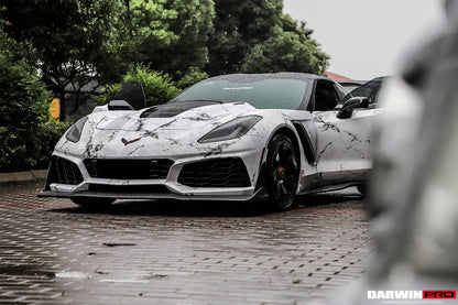 2013-2019 Corvette Z06 Grandsport ZR1 Style Front Set Body Kit - DarwinPRO Aerodynamics