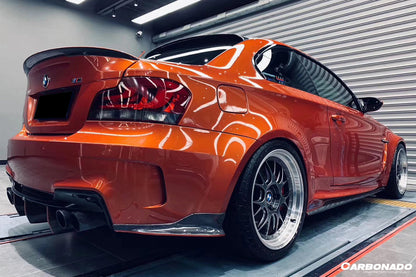 2008-2013 BMW E82 1M Series RZ Style Carbon Fiber Trunk Spoiler - Carbonado