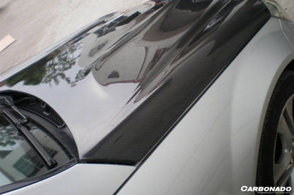 2012-2014 Mercedes Benz W204 C Class BK Style hood - Carbonado