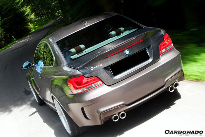 2001-2006 BMW M3 E46 Coupe CLS Style Carbon Fiber Trunk - Carbonado