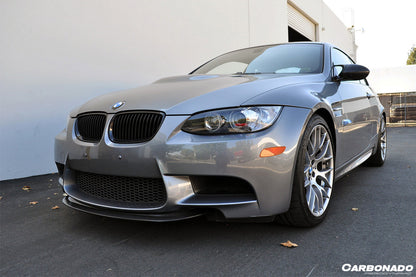 2008-2012 BMW M3 E90/E92/E93 CRT Style Carbon Fiber Lip - Carbonado