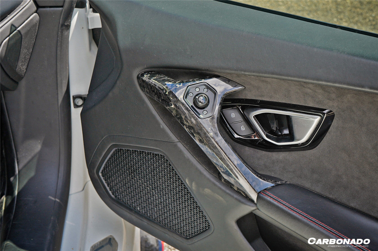 2015-2019 Lamborghini Huracan LP610  LP580  EVO OEM Style Autoclave Carbon Fiber Door Handle