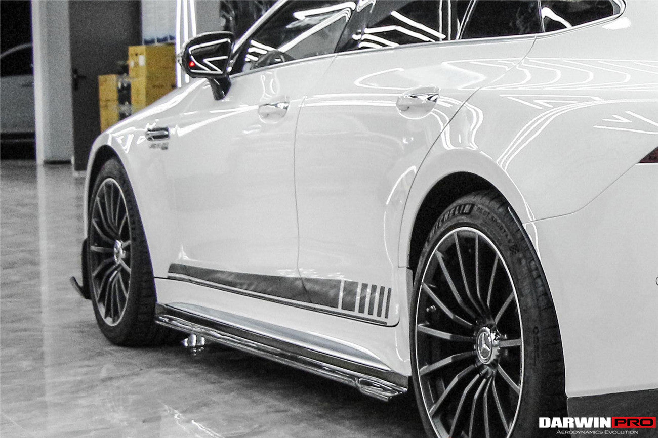 2019+ Mercedes Benz AMG GT63/S 4Door Coupe X290 IMP Performance Side Skirts - DarwinPRO Aerodynamics