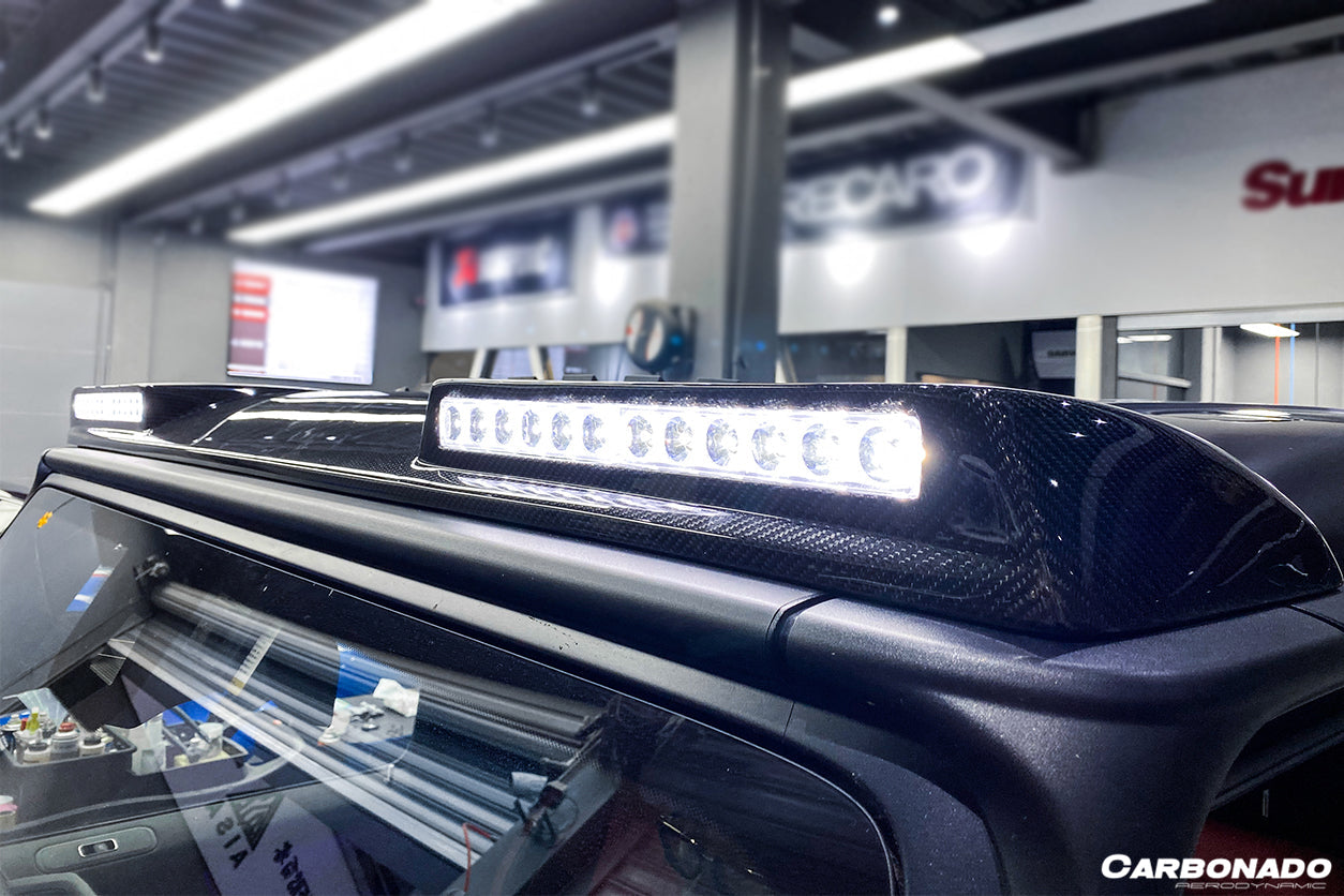 2019-2023 Mercedes Benz G-Class W464 G-Wagon BR Style Hood Scoop - Carbonado