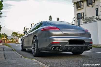 2013-2016 Porsche Panamera 970.2 BS-Sport Style Carbon Fiber Rear Diffuser