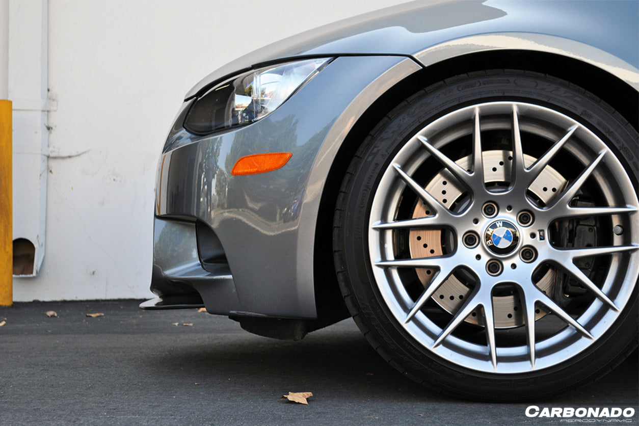 2008-2012 BMW M3 E90/E92/E93 CRT Style Carbon Fiber Lip - Carbonado