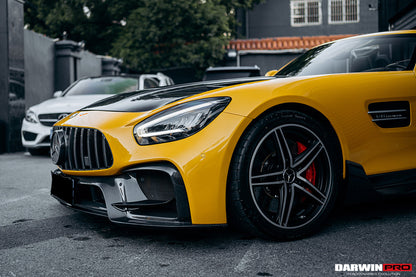 2015-2016 Mercedes Benz AMG GT/GTS IMP Performance Part Carbon Fiber Front Bumper w/ Grill - DarwinPRO Aerodynamics
