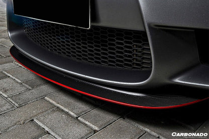 2008-2012 BMW M3 E90/E92/E93 CRT Style Carbon Fiber Lip - Carbonado