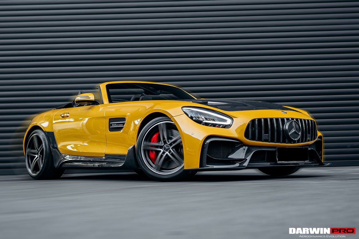 2015-2016 Mercedes Benz AMG GT/GTS IMP Performance Part Carbon Fiber Front Bumper w/ Grill - DarwinPRO Aerodynamics