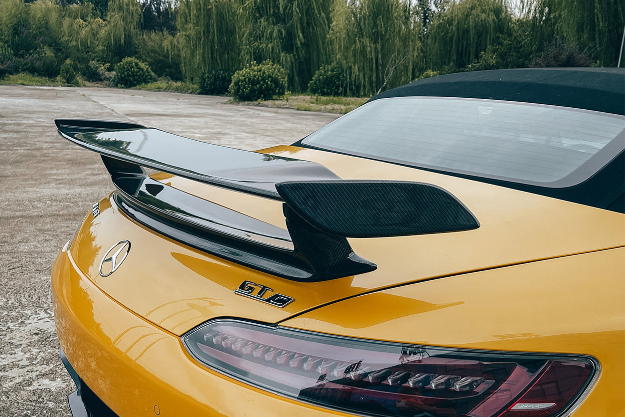2015-2021 Mercedes Benz AMG GT GTC Roadster Only IMP Carbon Fiber Trunk Spoiler - DarwinPRO Aerodynamics