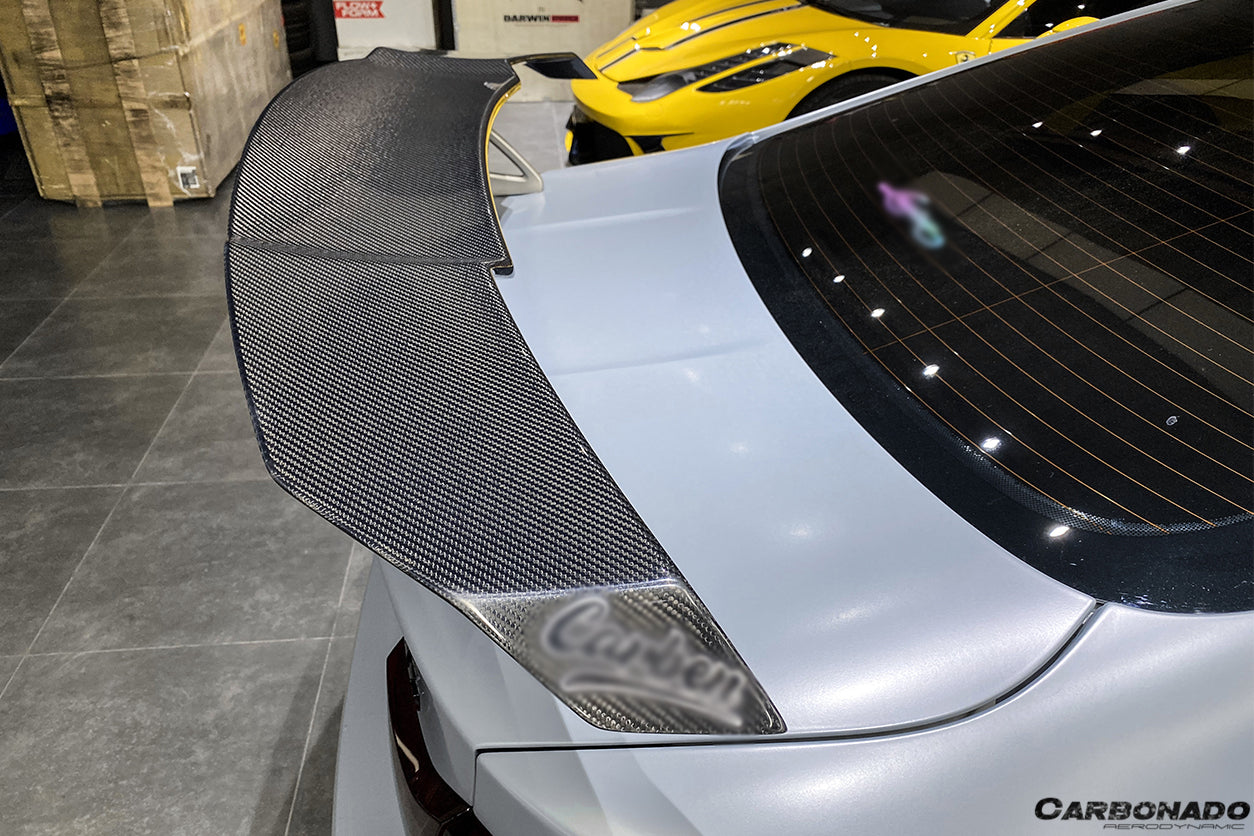 2014-2020 BMW M3 F80 M4 F82 VRS Style Carbon Fiber Trunk Spoiler - Carbonado Aero
