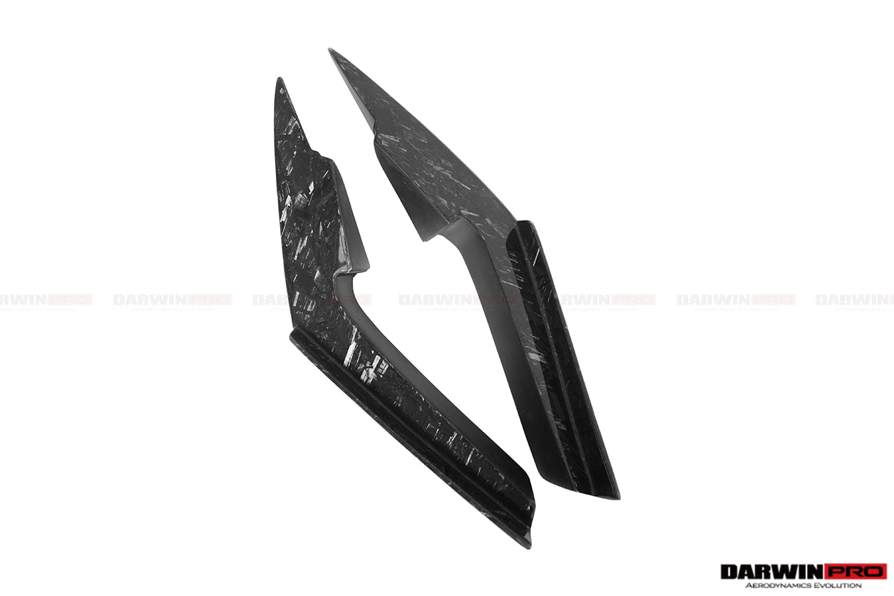2017-2022 Nissan GTR R35 EBA BKSS Style Carbon Fiber Front Canards - DarwinPRO Aerodynamics