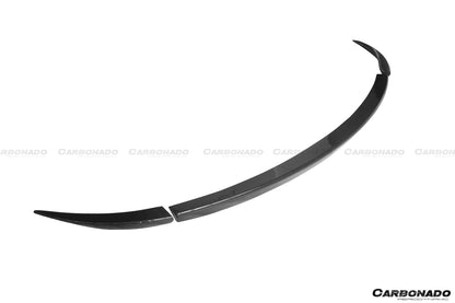 2014-2019 Porshe Macan BS Style Carbon Fiber Rear Decklid Spoiler - Carbonado
