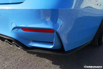 2014-2020 BMW M3 F80 & M4 F82 D Style Rear Diffuser - Carbonado