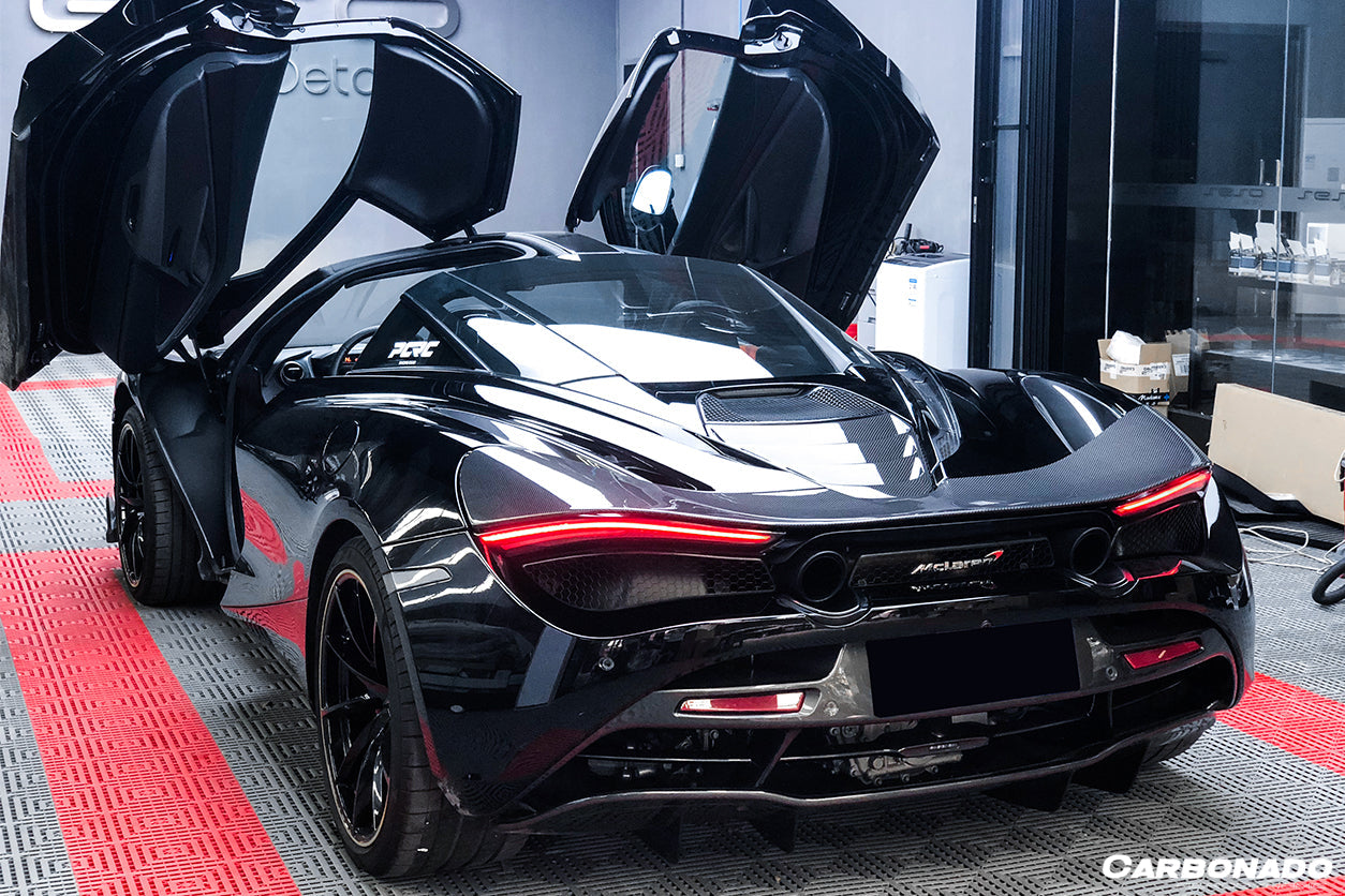 2017-2020 McLaren 720s VRS Style Carbon Fiber Trunk Spoiler - Carbonado