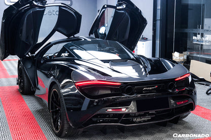 2017-2020 McLaren 720s VRS Style Carbon Fiber Trunk Spoiler - Carbonado