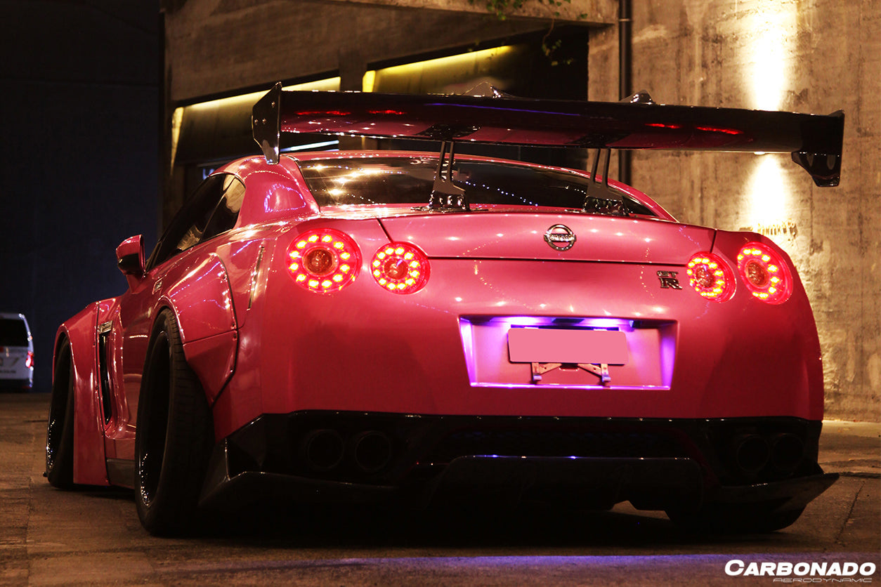 2008-2016 Nissan GTR R35 CBA/DBA DE Style Full Body Kit - Carbonado