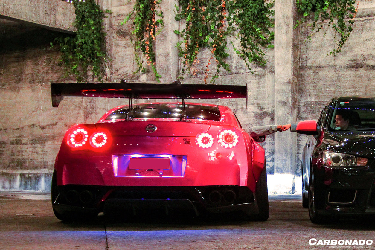 2008-2016 Nissan GTR R35 CBA/DBA DE Style Full Body Kit - Carbonado