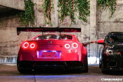 2008-2016 Nissan GTR R35 CBA/DBA DE Style Full Body Kit - Carbonado