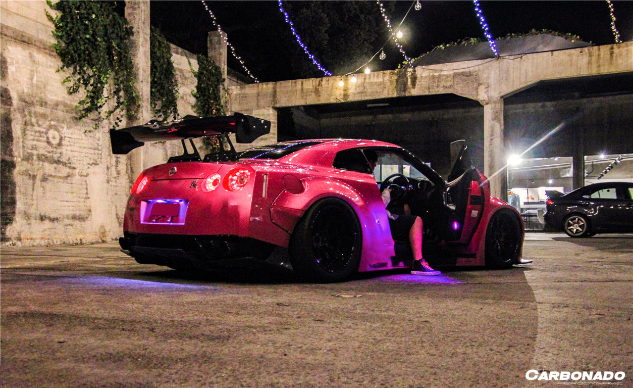 2008-2016 Nissan GTR R35 CBA/DBA DE Style Full Body Kit - Carbonado