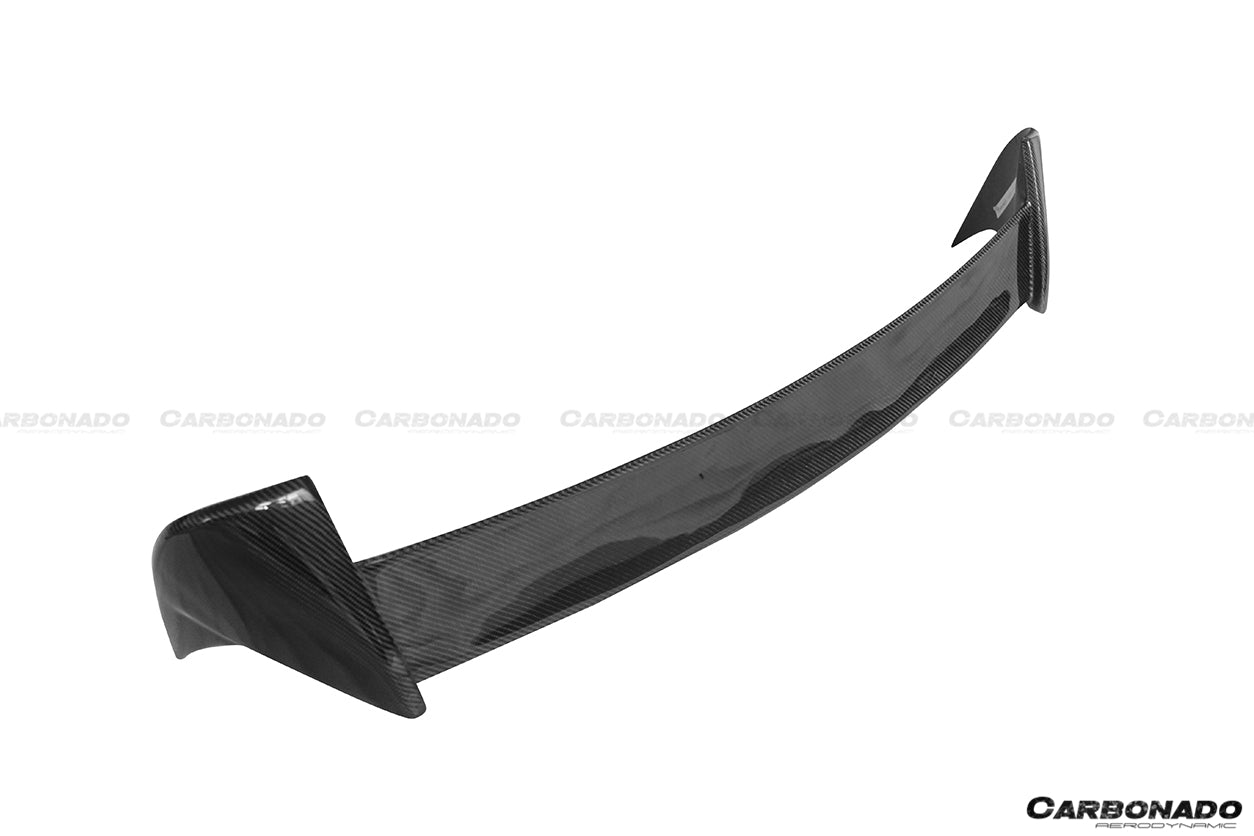2014-2019 Porsche Macan BS Style Carbon Fiber Roof Spoiler - Carbonado