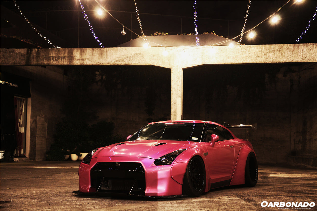 2008-2016 Nissan GTR R35 CBA/DBA DE Style Full Body Kit - Carbonado