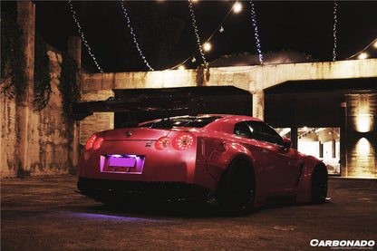 2008-2016 Nissan GTR R35 CBA/DBA DE Style Full Body Kit - Carbonado