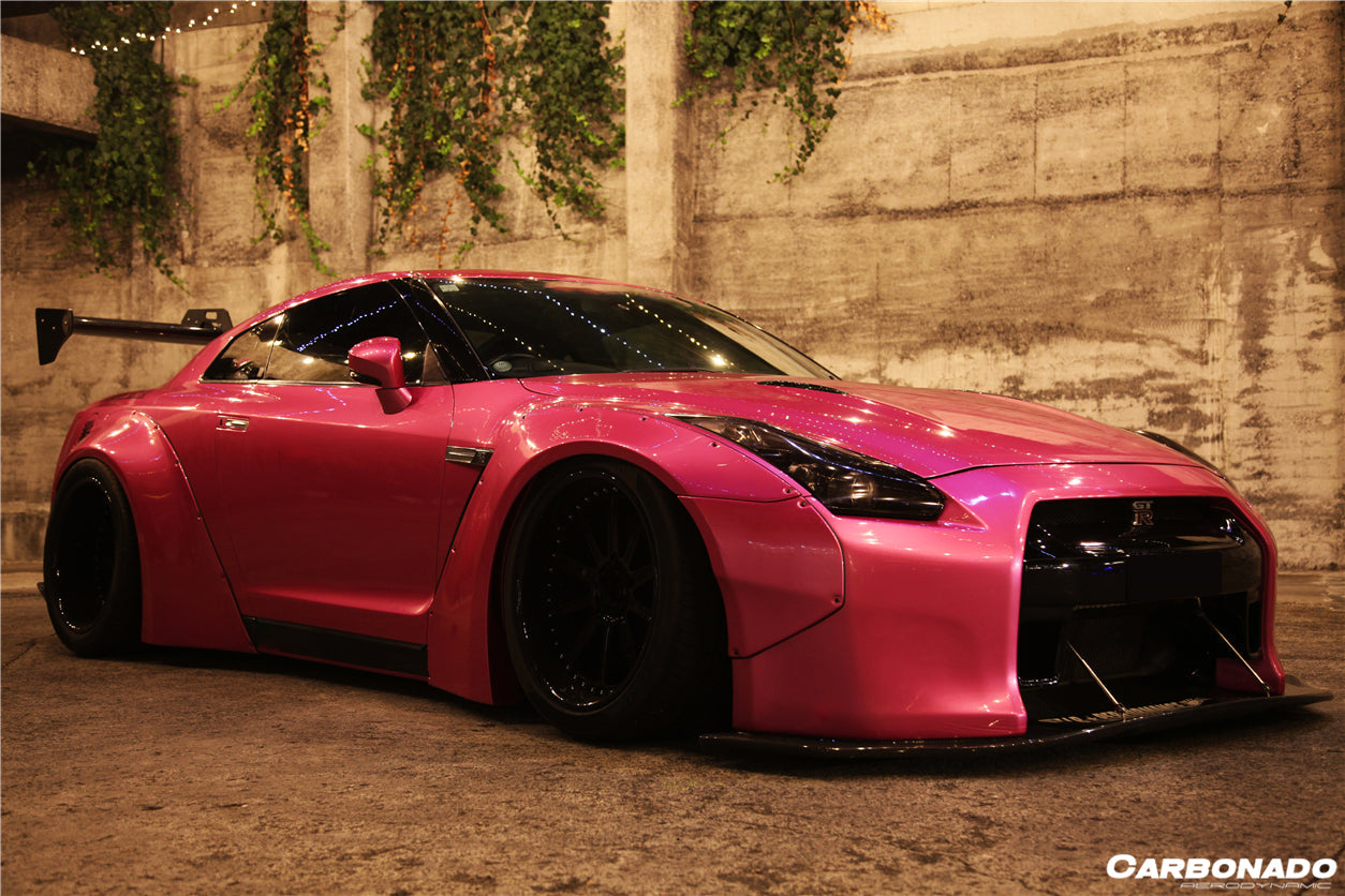 2008-2016 Nissan GTR R35 CBA/DBA DE Style Full Body Kit - Carbonado